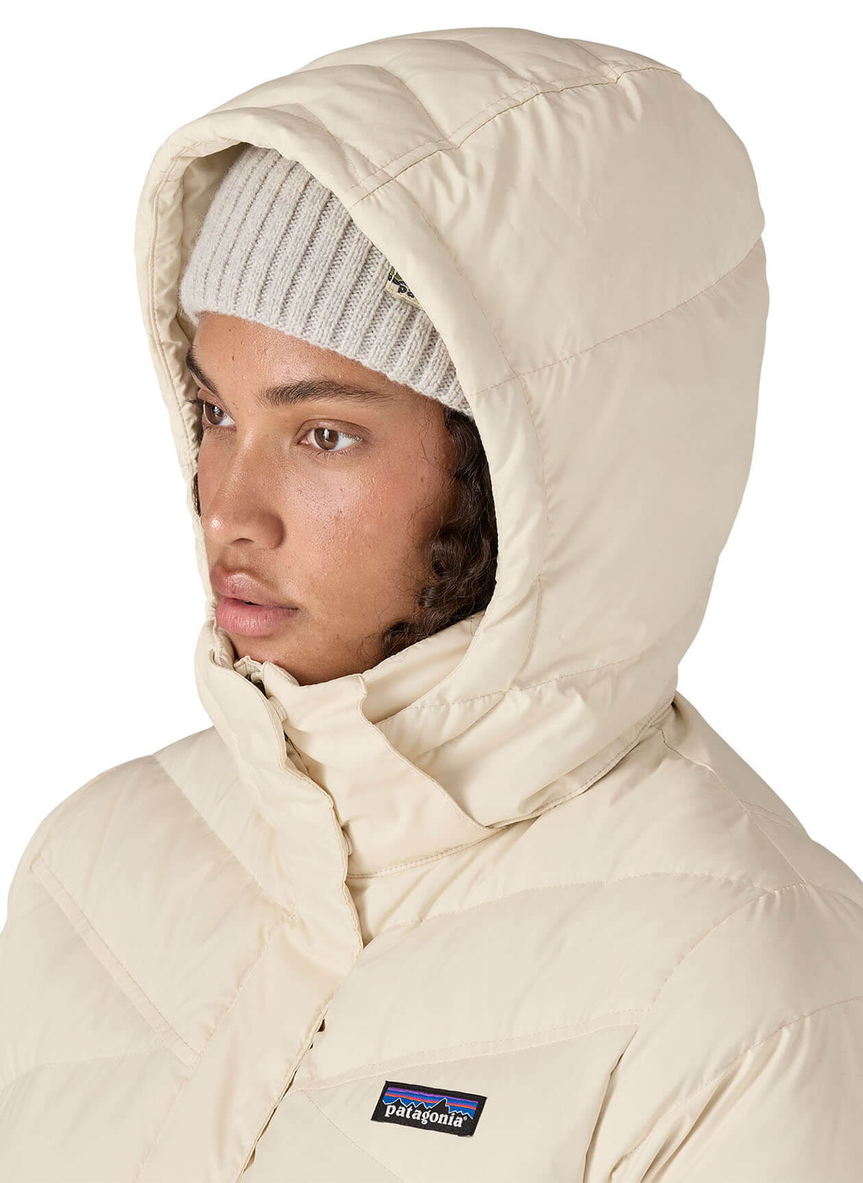 Patagonia Women's Down With It Parka - Natural - XS