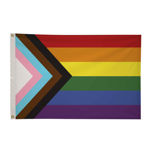 2' x 3' Progress Pride Flag