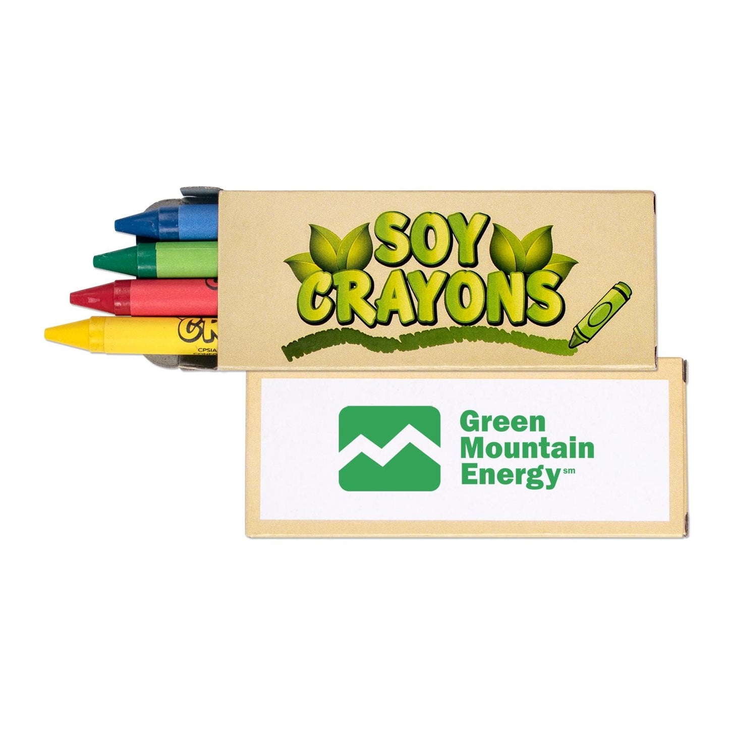 Tan 4 Pack Soy Crayons