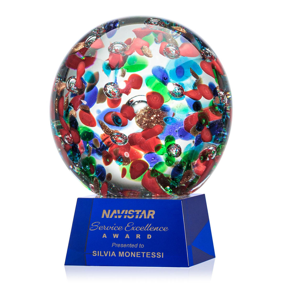 Fantasia Award on Robson Base - Blue