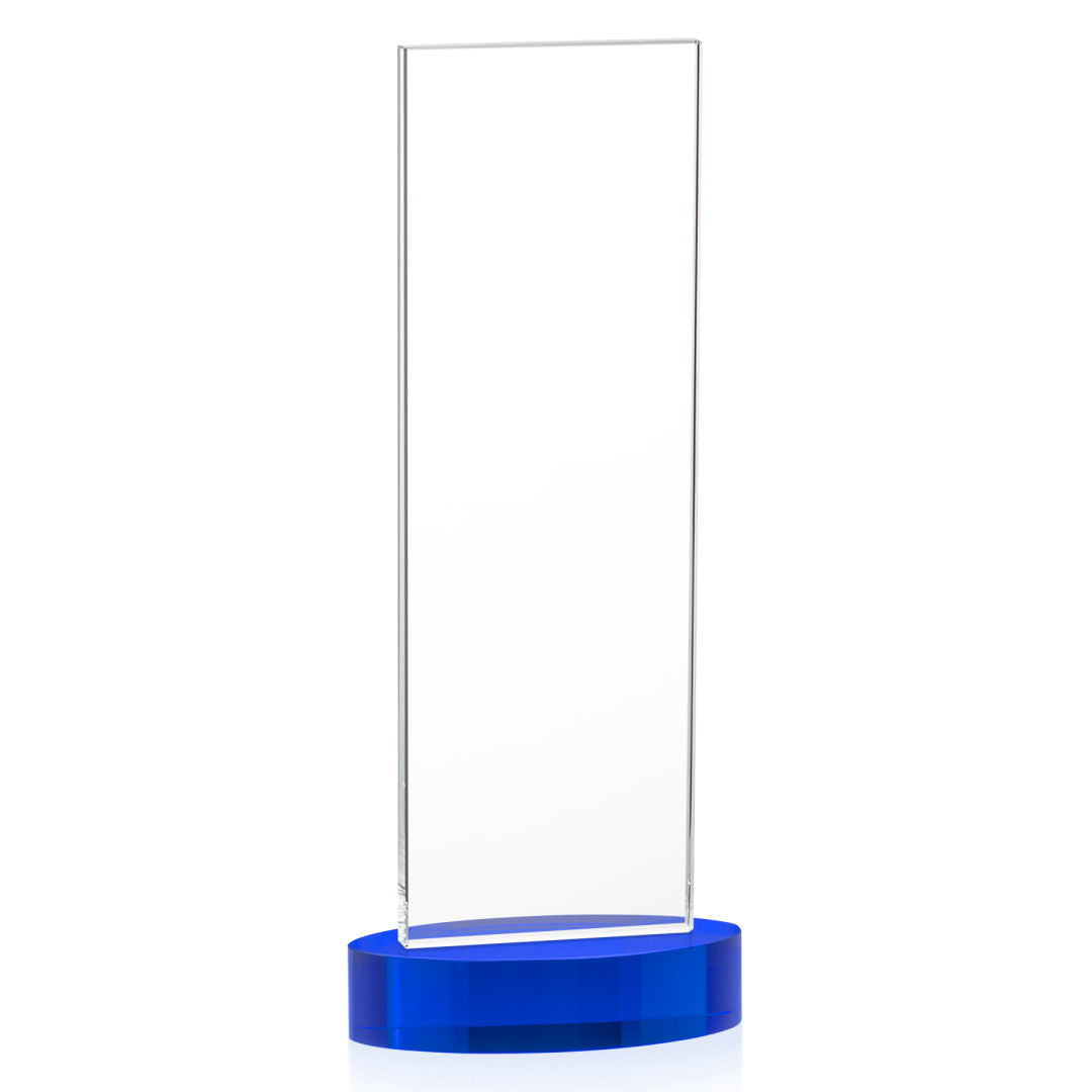 Heathrow VividPrint™ Award on Alberton Base - Blue