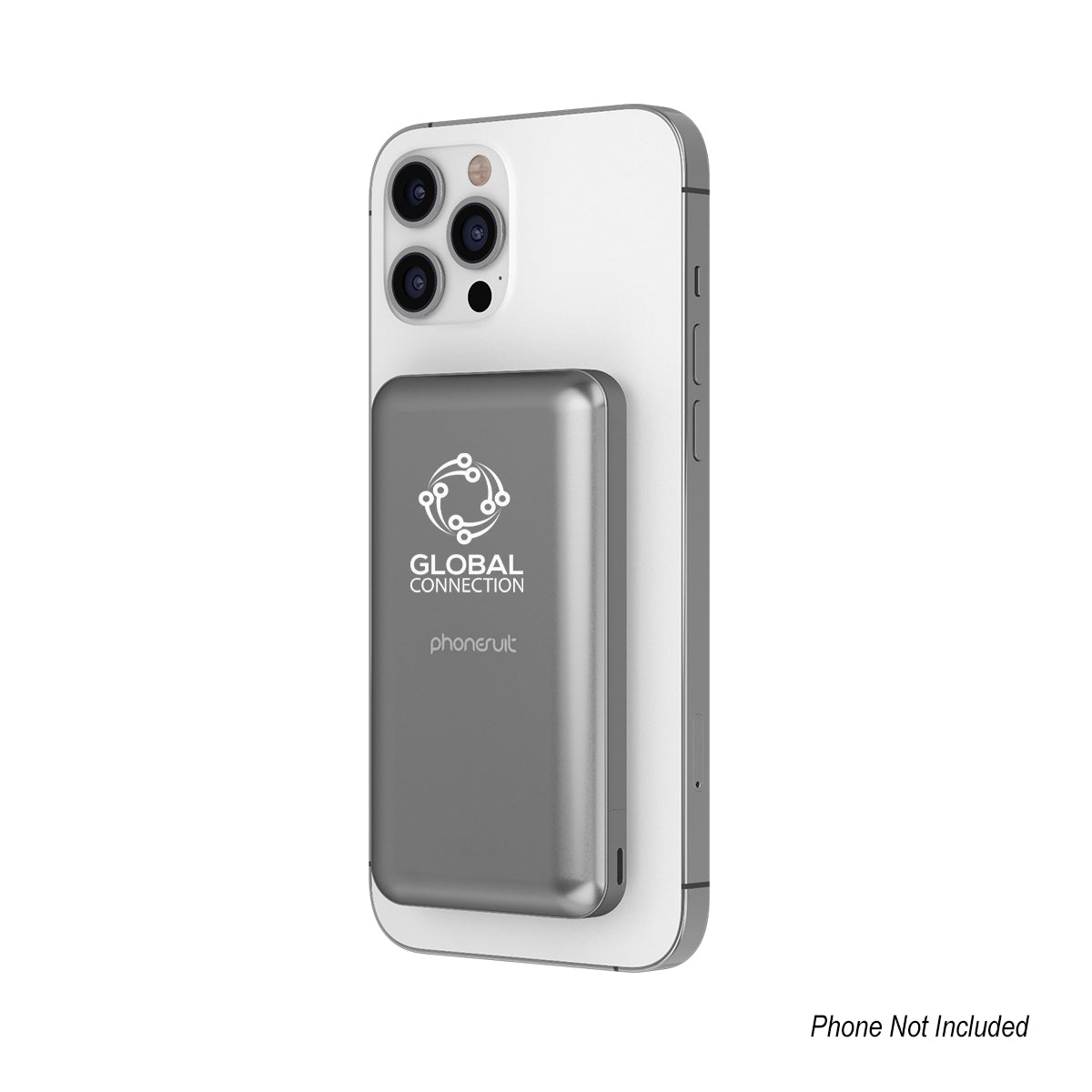 10,000mAh PhoneSuit® Mag Max Wireless Portable Pocket Charger & Battery Pack