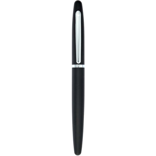Front View of Black Sheaffer® VFM Matte Black Roller Ball