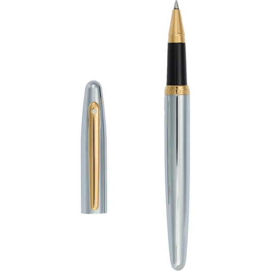 Sheaffer® VFM Polished Chrome with Gold Roller Bal