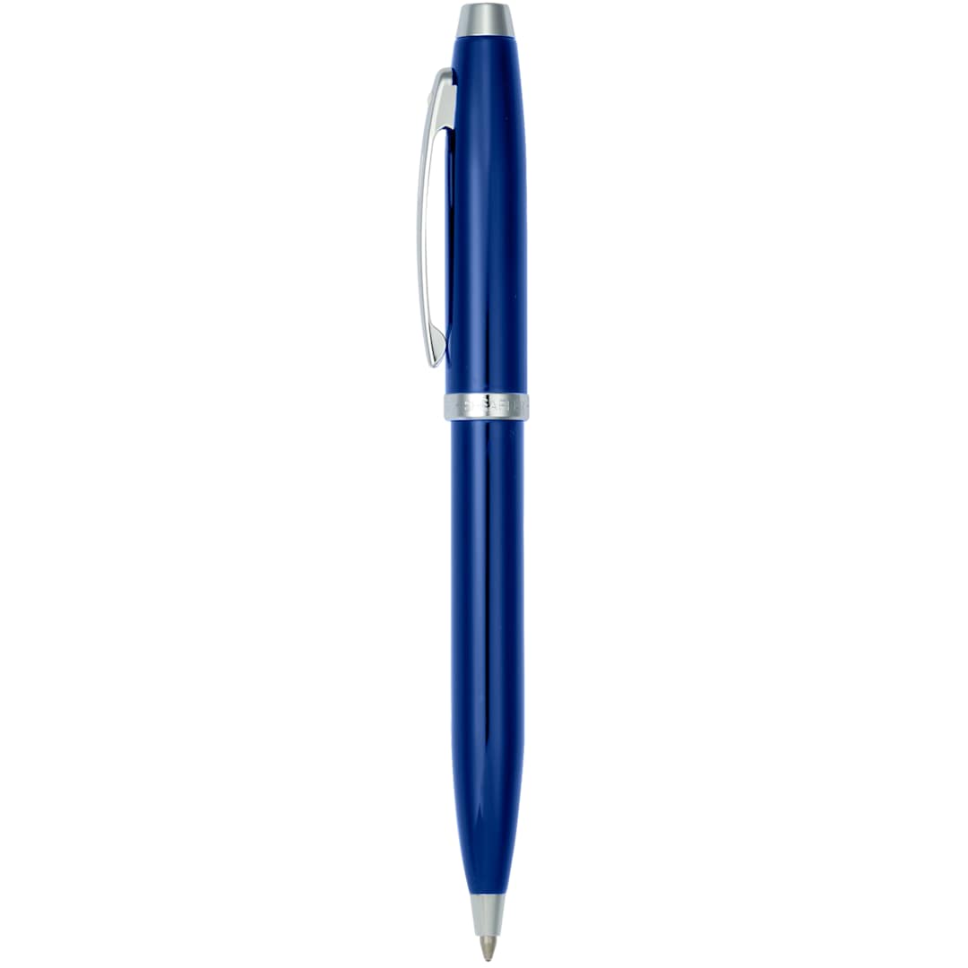 Front View of Black Sheaffer® 100 Glossy Lacquer Ballpoint