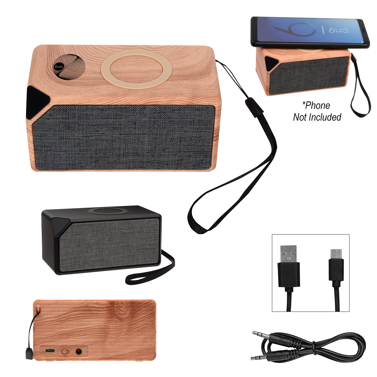 BLACK Boost Wireless Charger Speaker 2.0