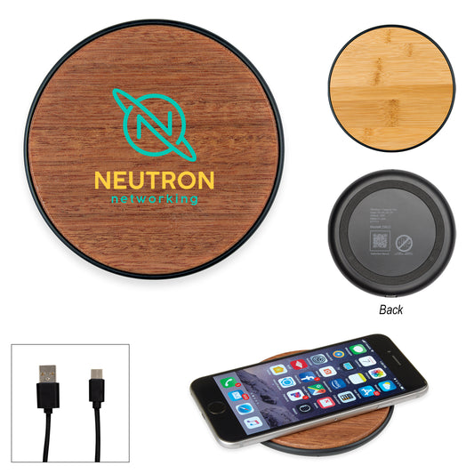 WOOD COLOR Timber Wireless Charging Pad 2.0