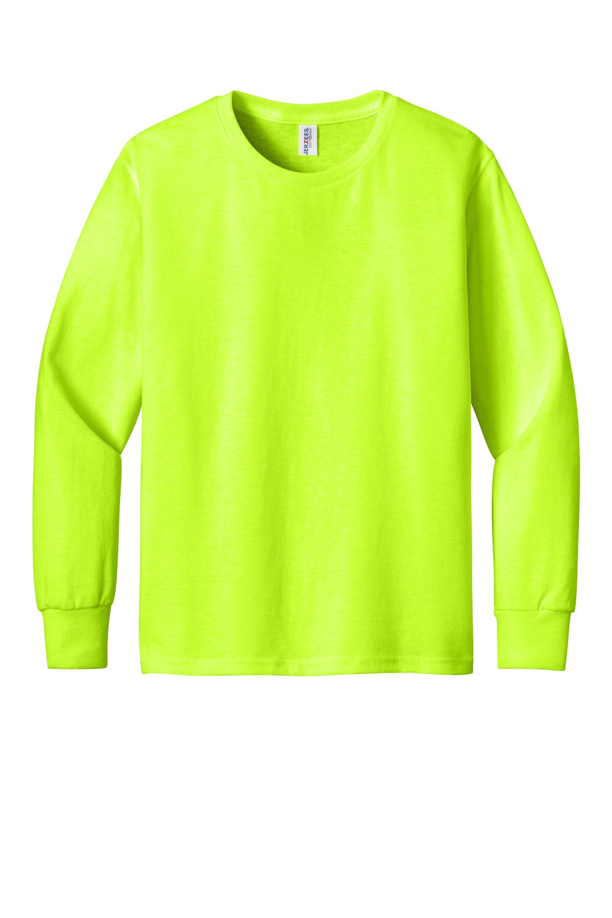 Jerzees Youth Dri-Power 50/50 Cotton/Poly Long Sleeve 29BL