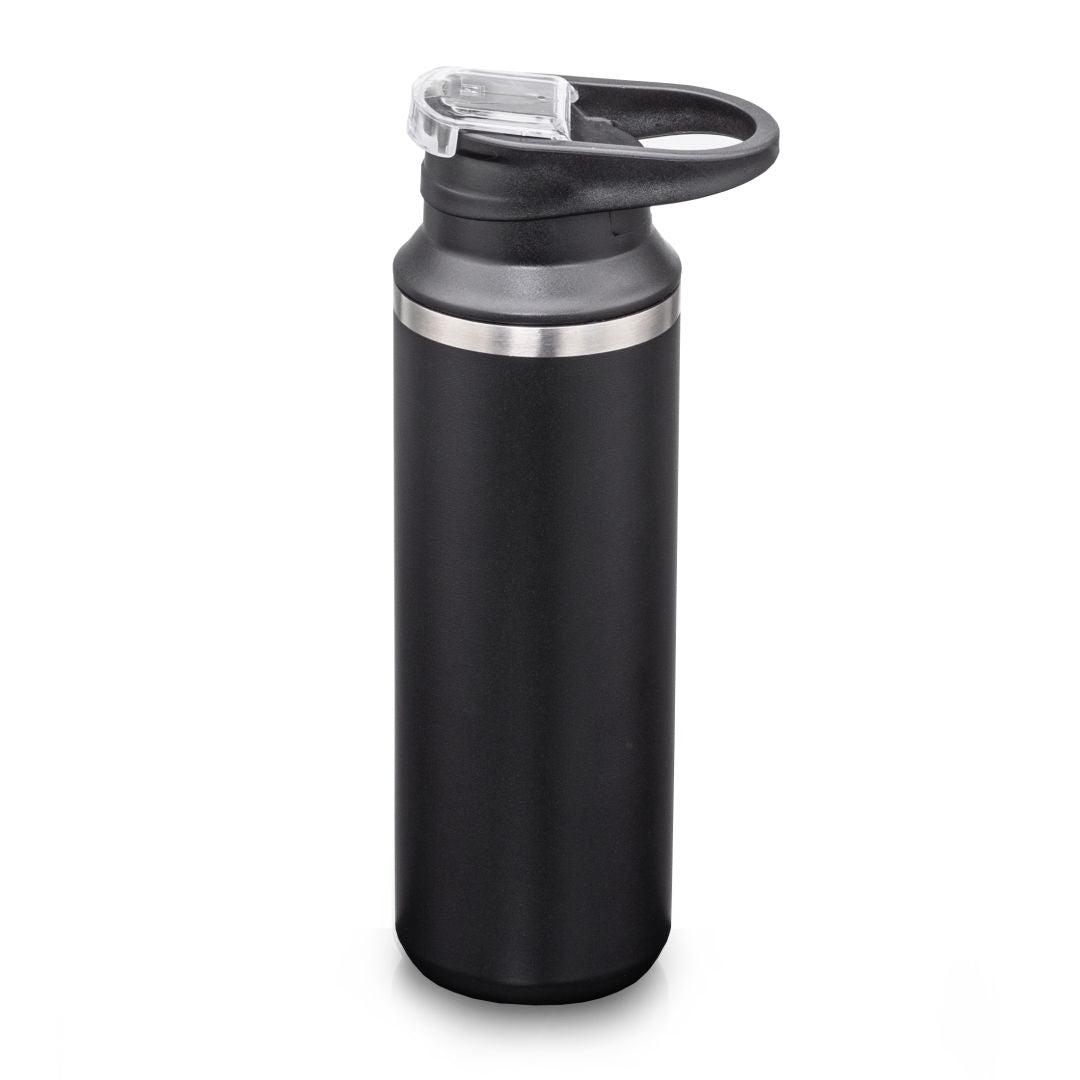 Della SS Water Bottle w/Handle & Flip Top - 17oz