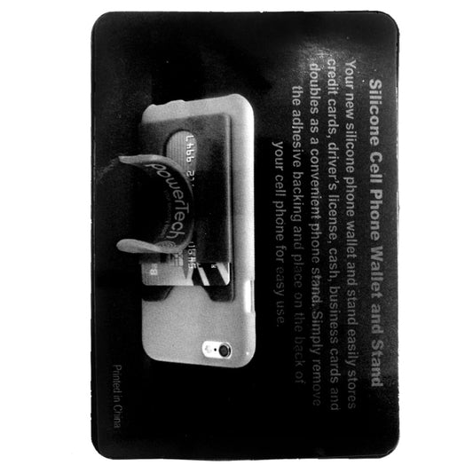 “Kickstart” Two Function Soft Silicone Cell Phone Kickstand & Wallet