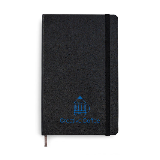 Black Moleskine® Hard Cover Dotted Large Notebook