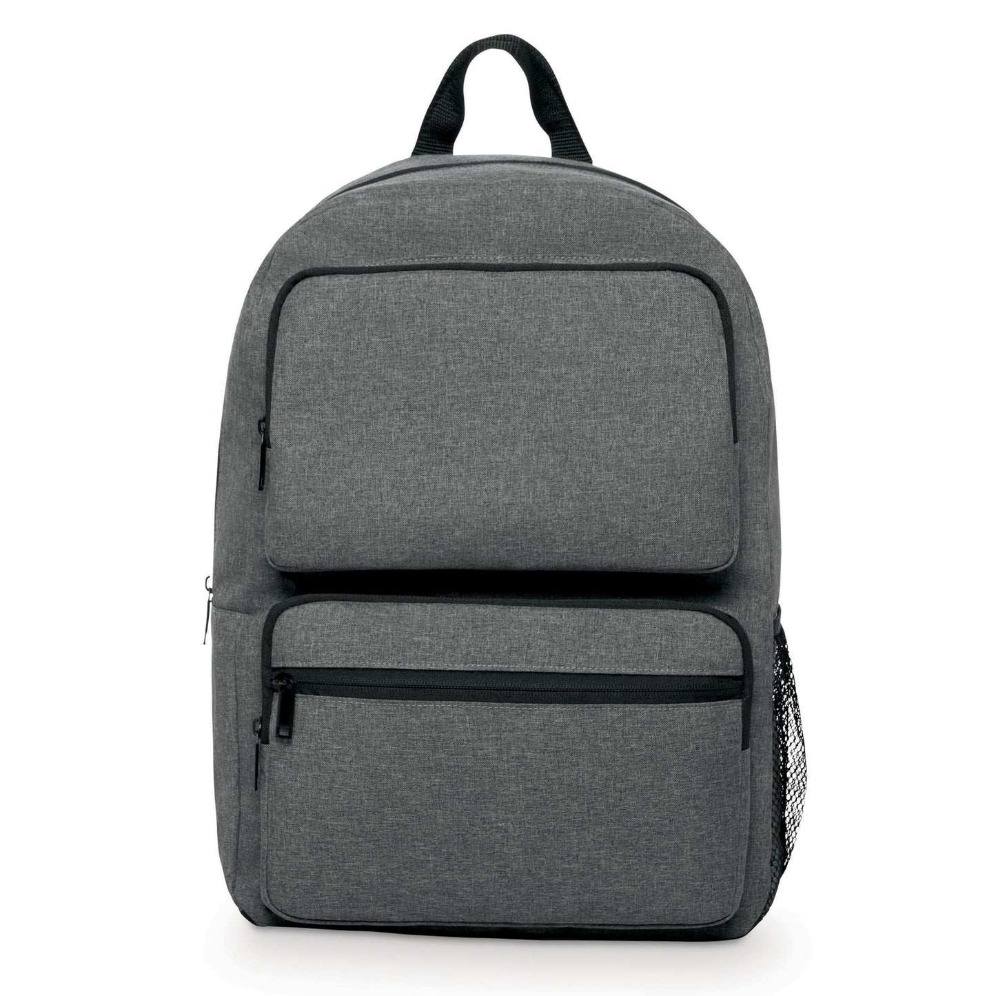 Business smart dual-pocket 15" laptop backpack