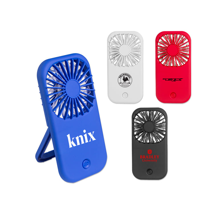 Blue Portable Desk Fan