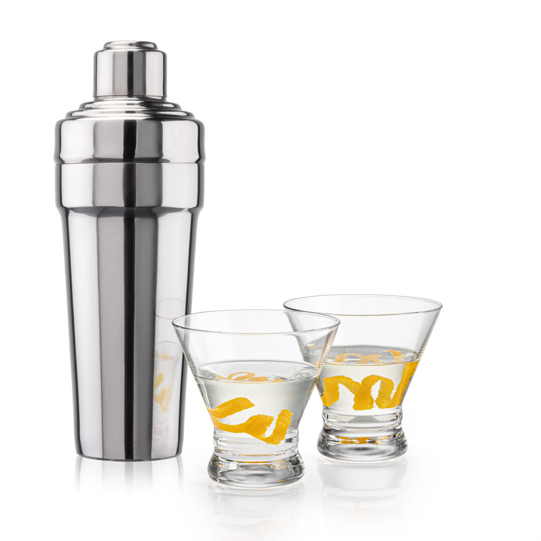 Milano Shaker & Rideau Martini Set