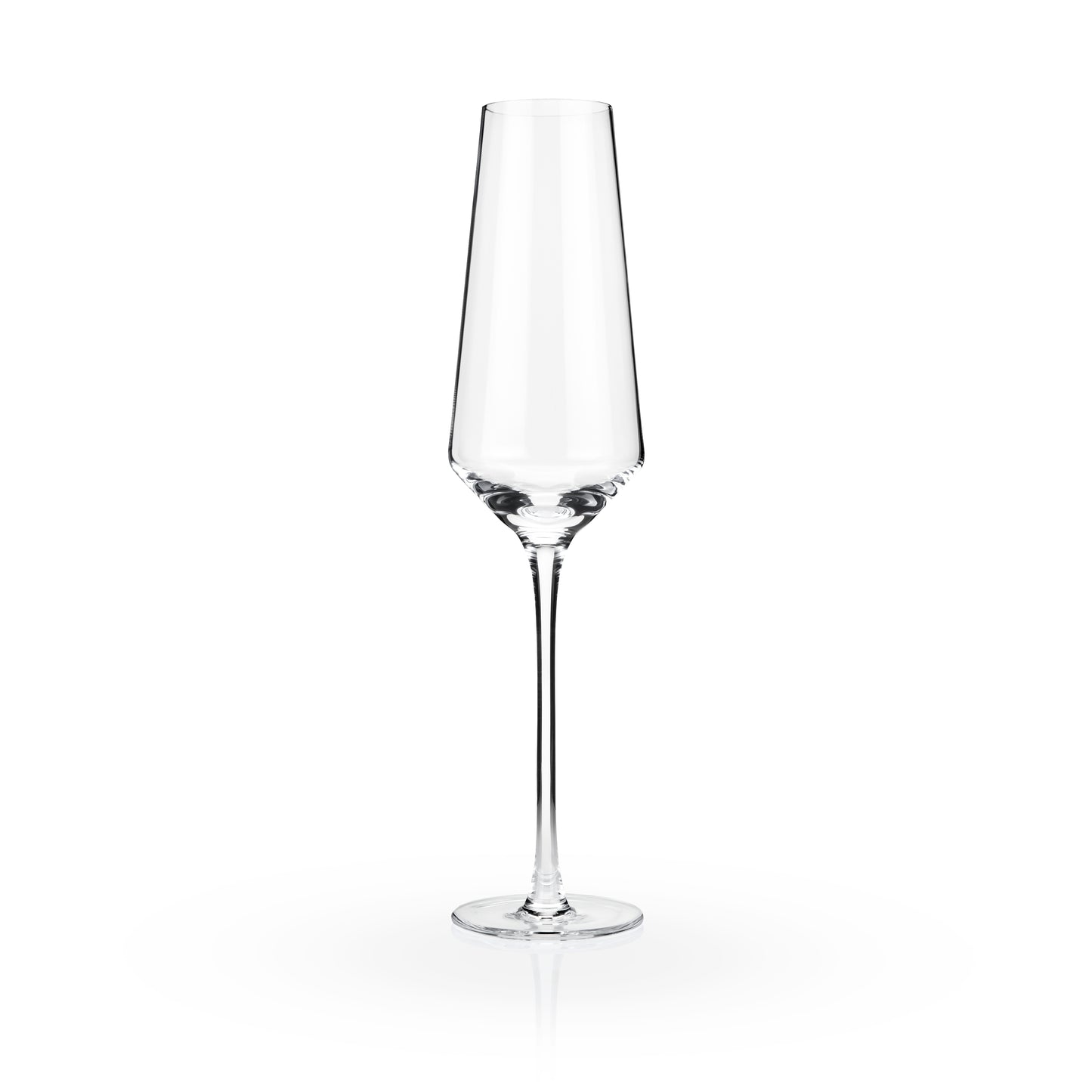 Viski® Raye Angled Crystal Champagne Flute
