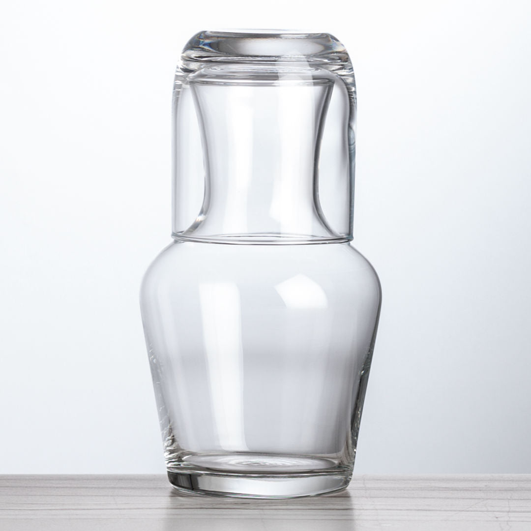 Summit Desk Water Set - Deep Etched