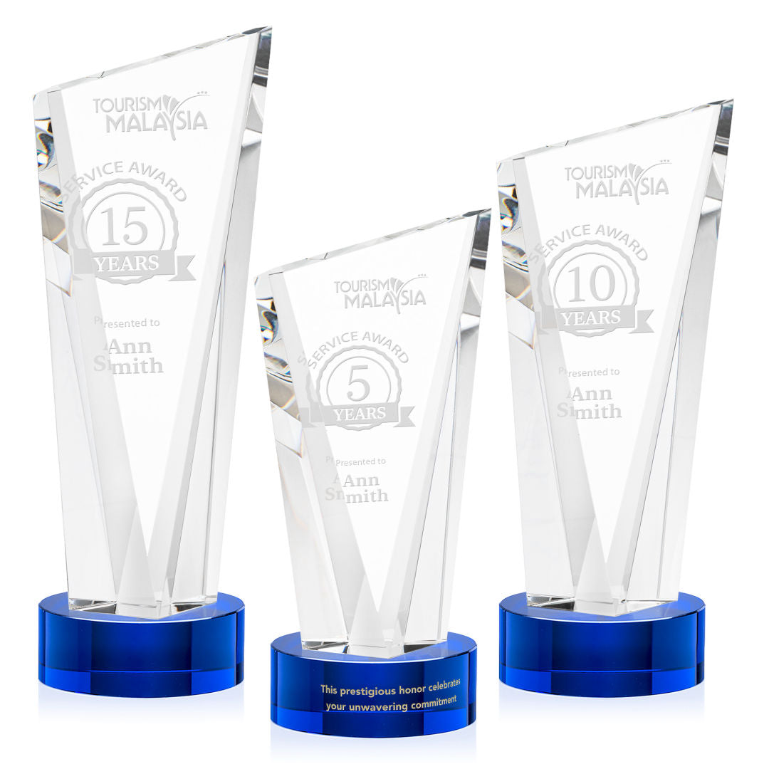 Plymouth Award on Stanrich Base - Blue