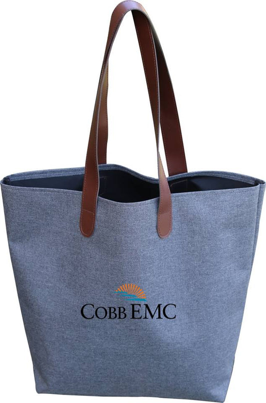 Blue Nottingham Tote