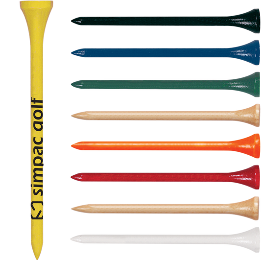 Black 3 1/4" Plus Golf Tee