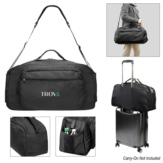 BLACK WanderLuxe Duffel Bag