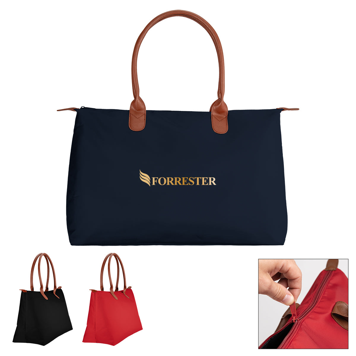 BLACK Lauren Tote Bag