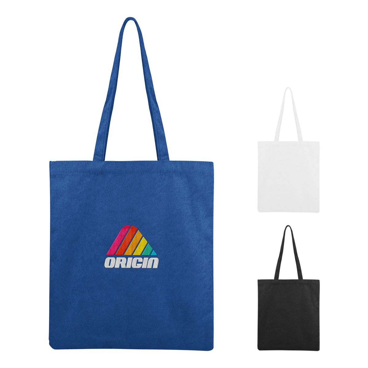 BLACK Terry Tote Bag