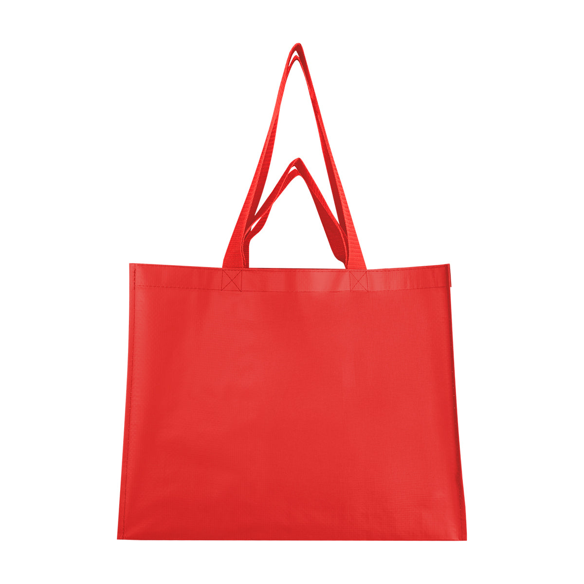 Matte Laminated Recycled Non-Woven Dual Handle Shopper Tote Bag