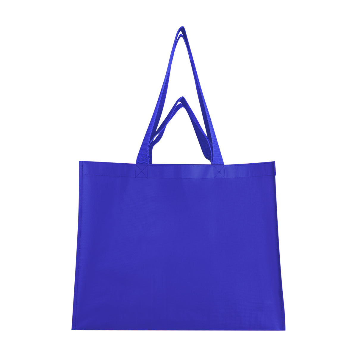 Matte Laminated Recycled Non-Woven Dual Handle Shopper Tote Bag