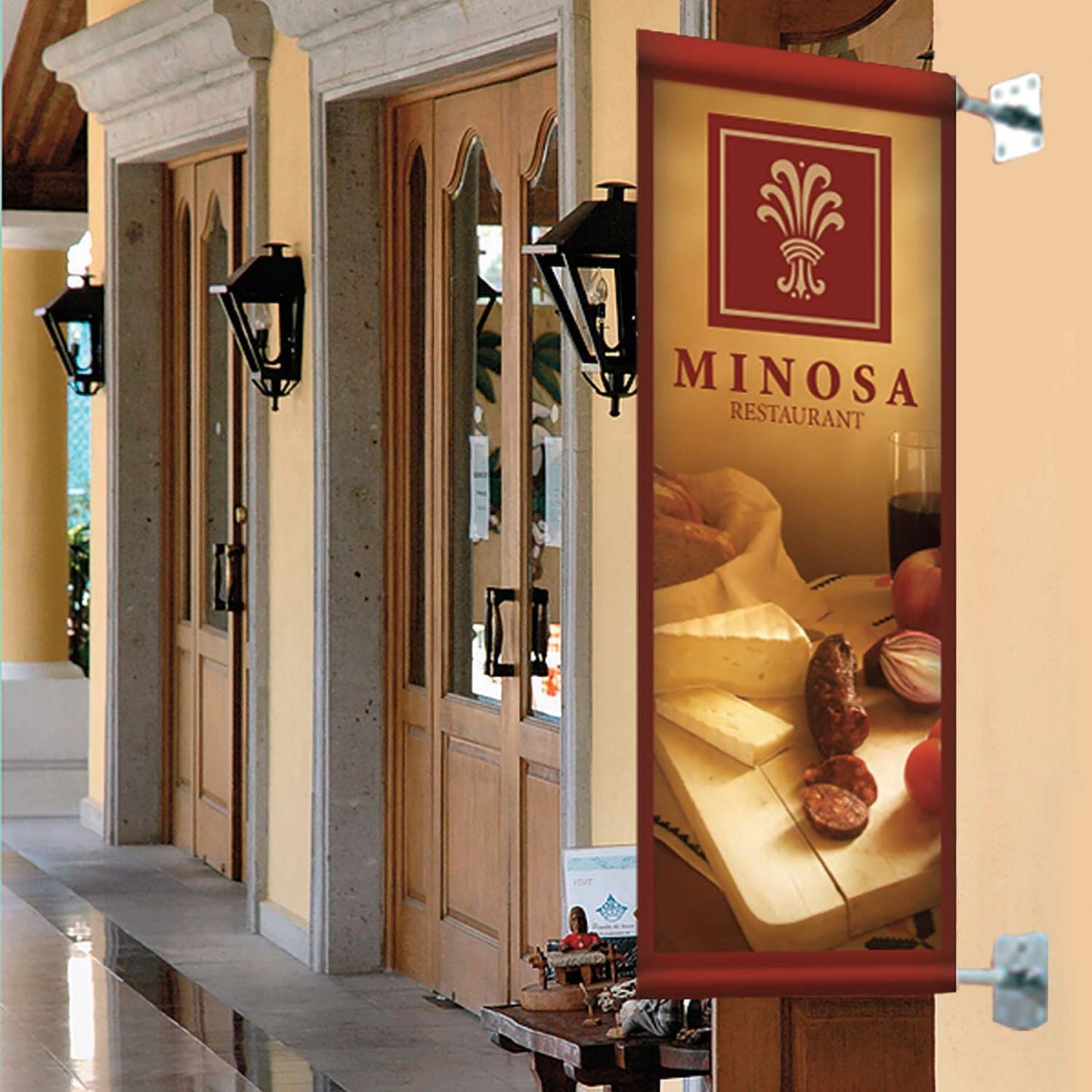 30" Vertical Wall-Mount Bracket System