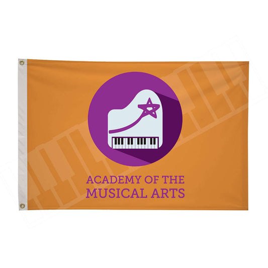 2' x 3' Nylon Flag Single-Sided