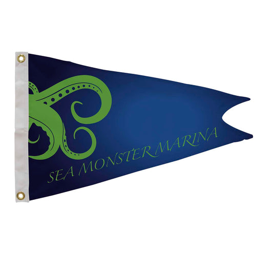 16" x 24" Nylon Burgee Flag Single-Sided