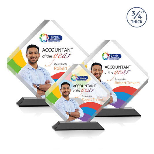 Toulon VividPrint™ Award - Black