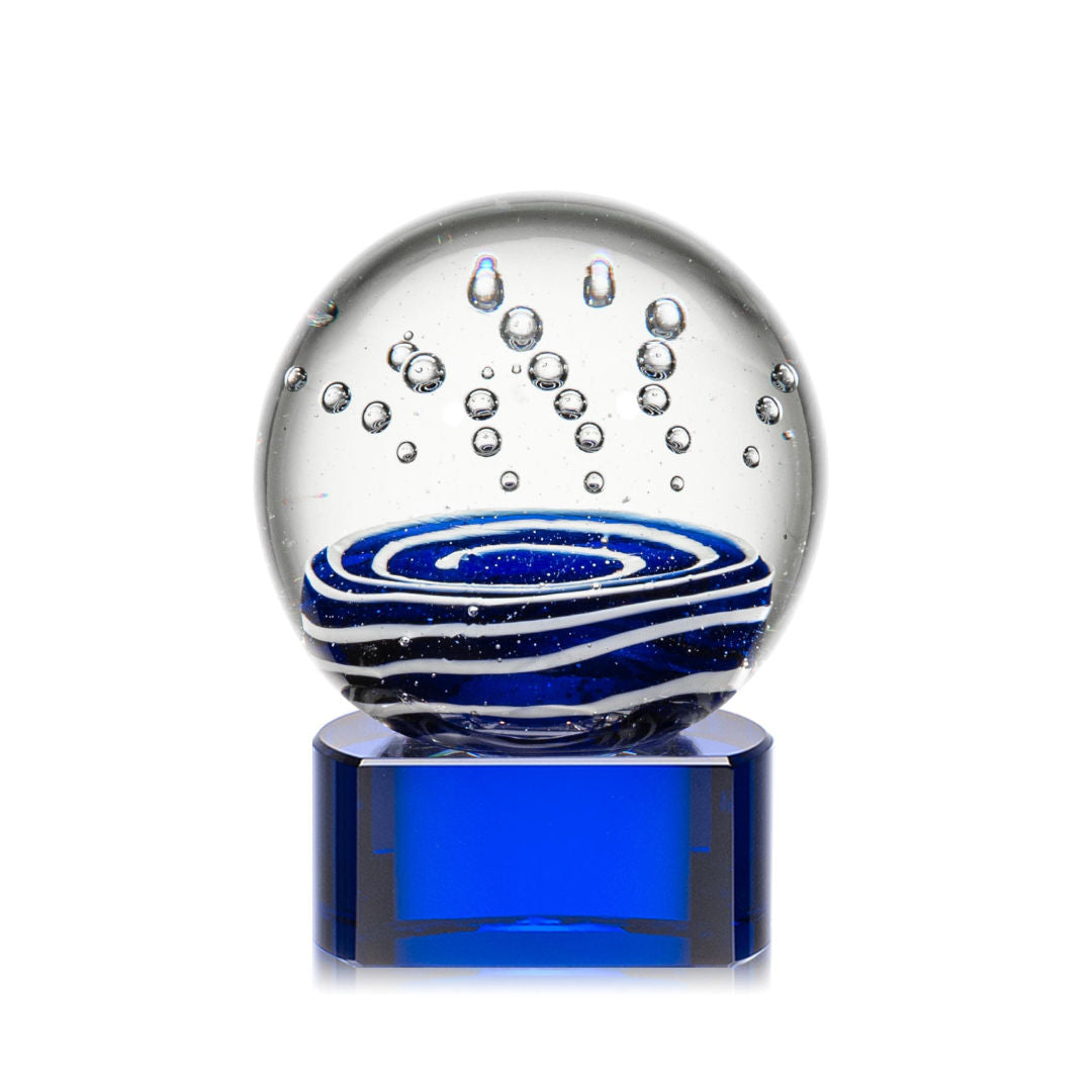 Tranquility Award on Paragon Base - Blue