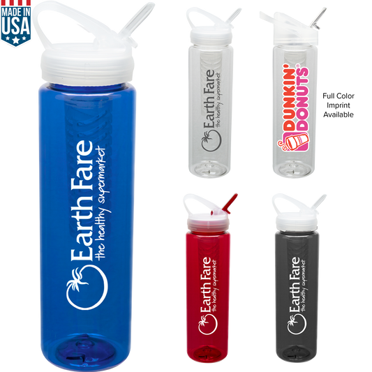 Blue 32 Oz Fruit Fusion Water Bottle