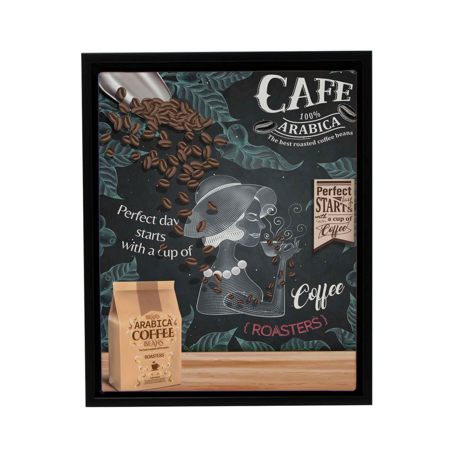 11" x 14" Floating Gallery Print