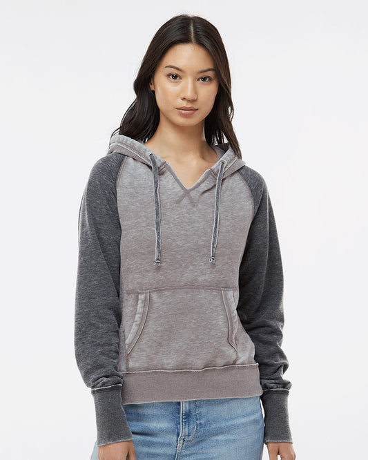 Women's Zen Fleece Raglan Hooded Sweatshirt - 8926
