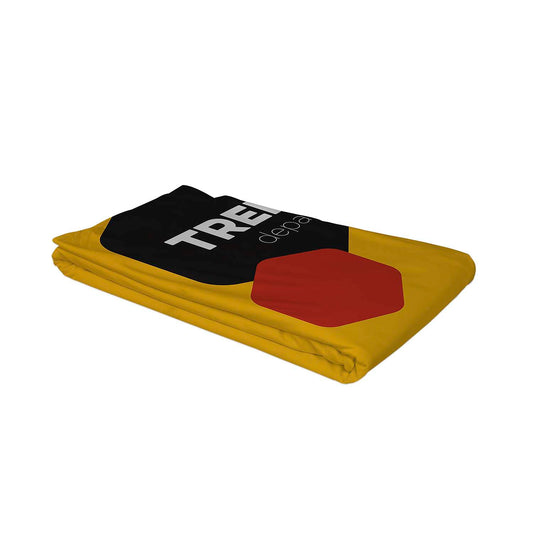 8' Straight Splash Floor Display Face Graphic Panel (Recycled Polyester Knit)