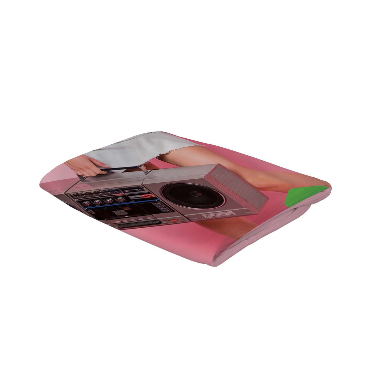 3' Straight Splash Floor Display Wrap Graphic Panel (Recycled Polyester Knit)