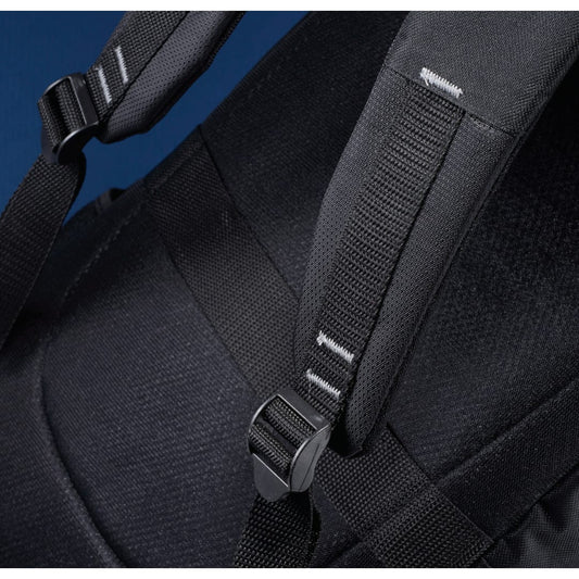 Front View of Black Vault RFID Security 15" Computer Backpack