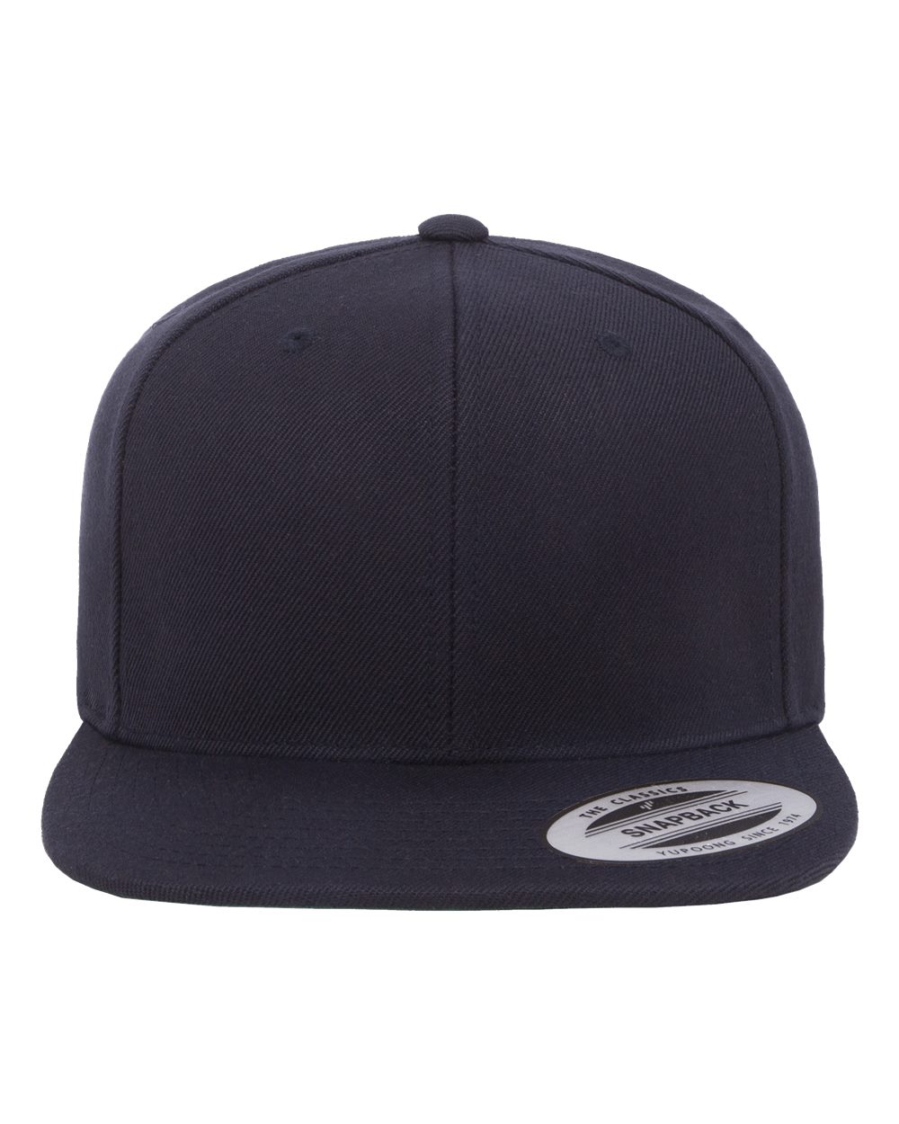 Premium Flat Bill Snapback Cap - 6089M