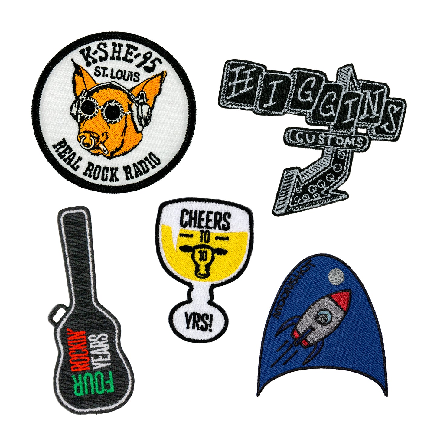 Custom Embroidered Patches (1")