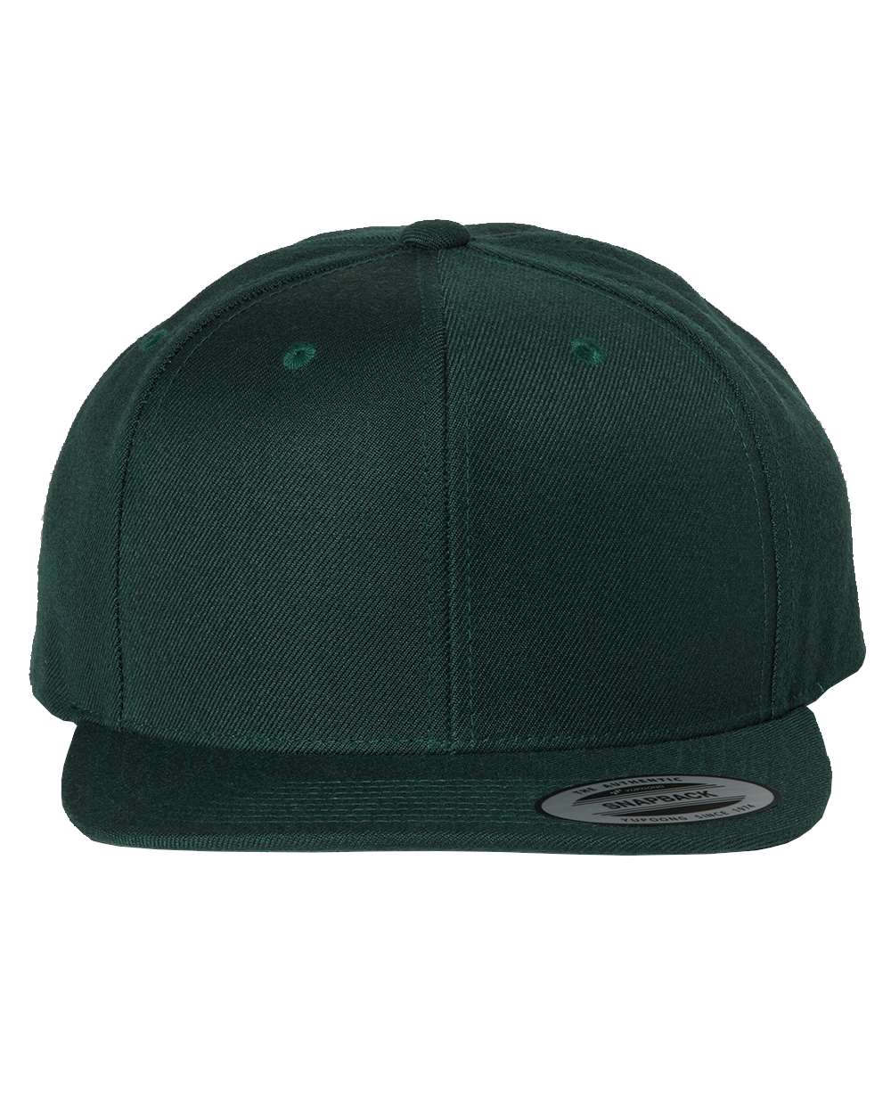 Premium Flat Bill Snapback Cap - 6089M