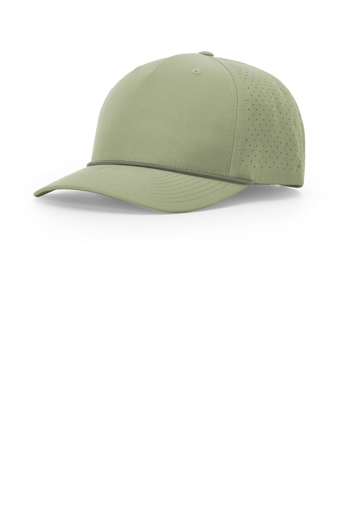 SanMar 355_lightoliveolive_hat_detail.jpg