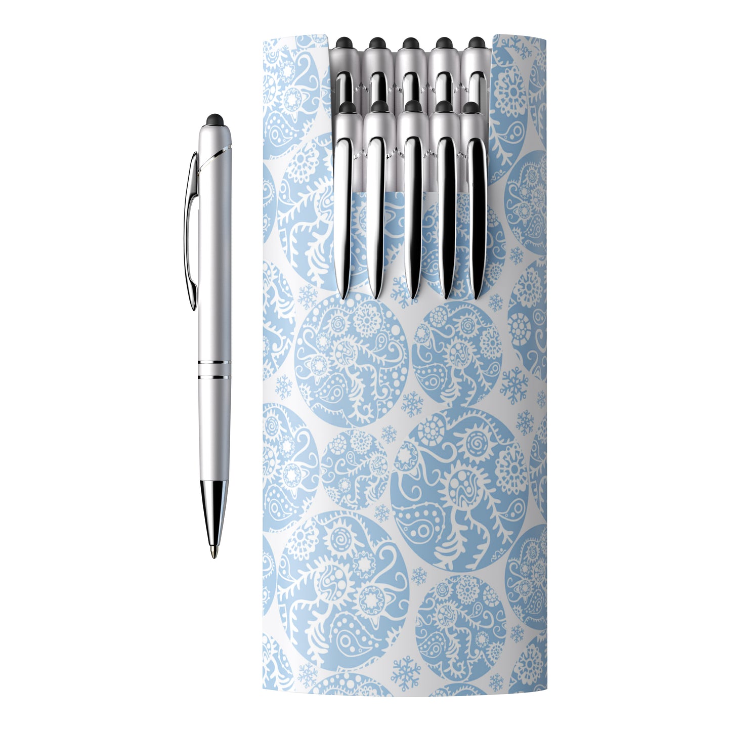 10-piece glacio pen set and custom sleeve