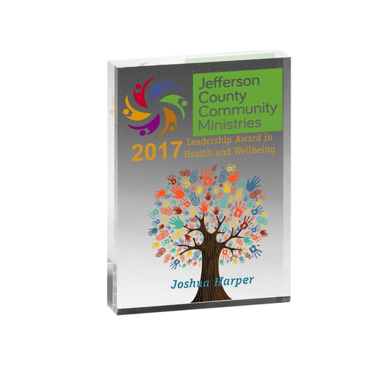 PhotoImage® Rectangle Paperweight - 5” x 7” x 3/4”