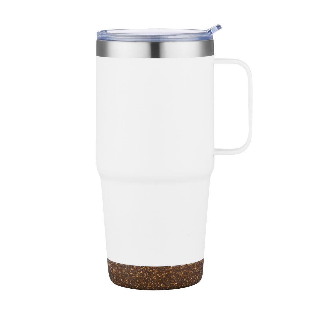 Akira Travel Mug w/Cork Bottom - 24oz