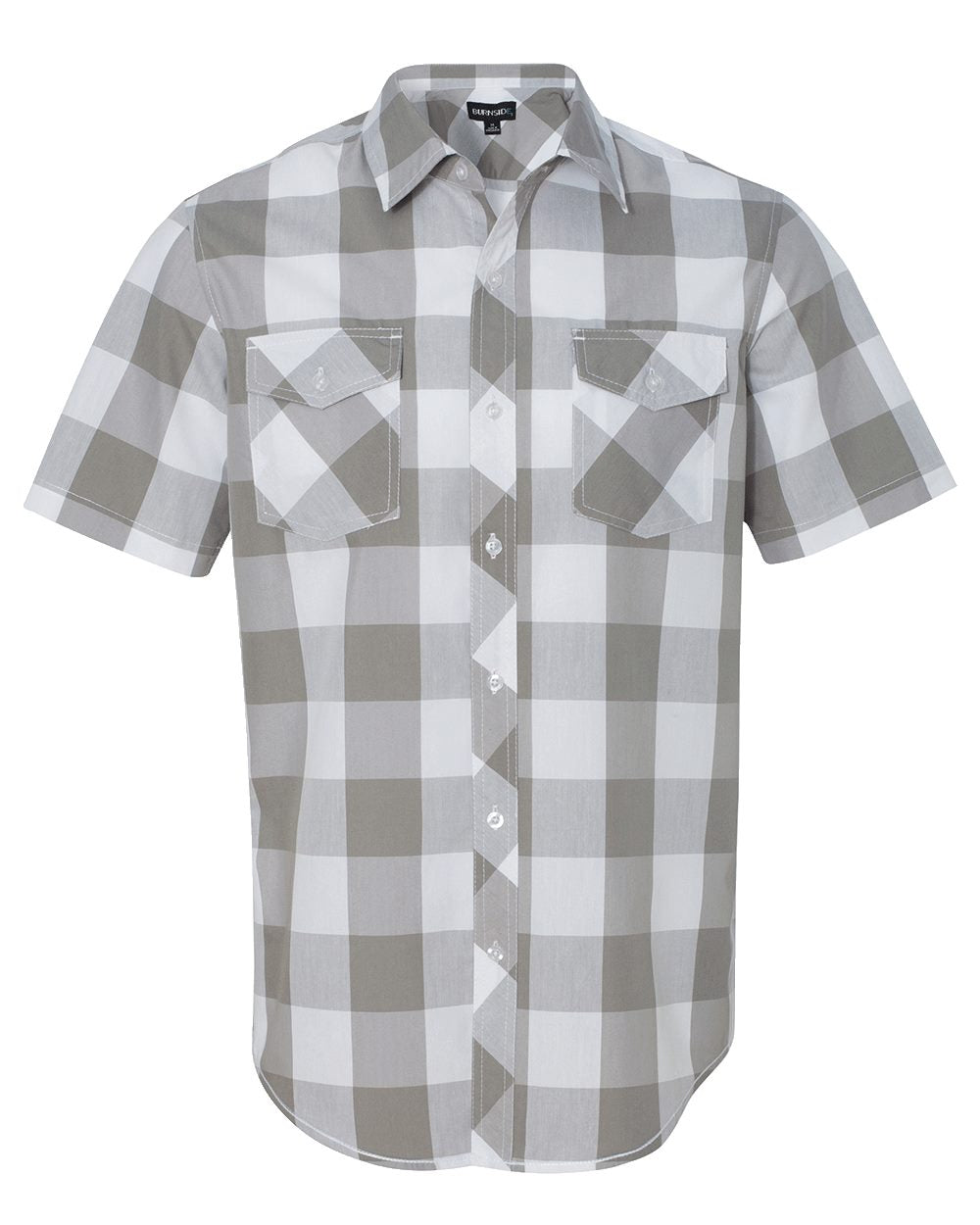 Men's Buffalo Plaid Short Sleeve Shirt - 9203
