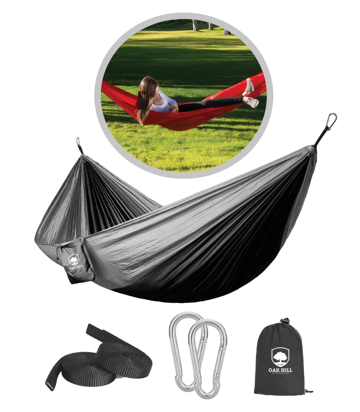 Royal Blue Portable Lightweight Hammock