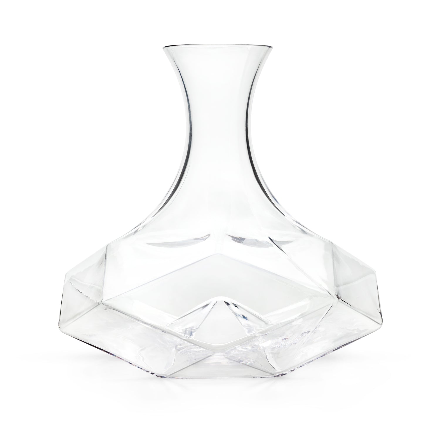 Viski® Faceted Crystal Wine Decanter