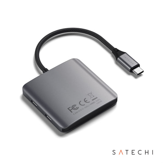 SATECHI® 4-Port USB-C Hub w/PD